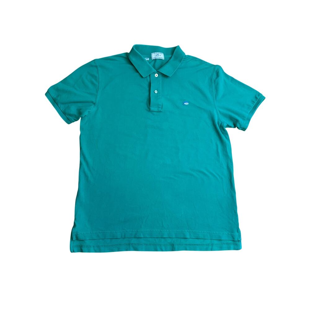 Southern Tide Green Skipjack Polo Size L